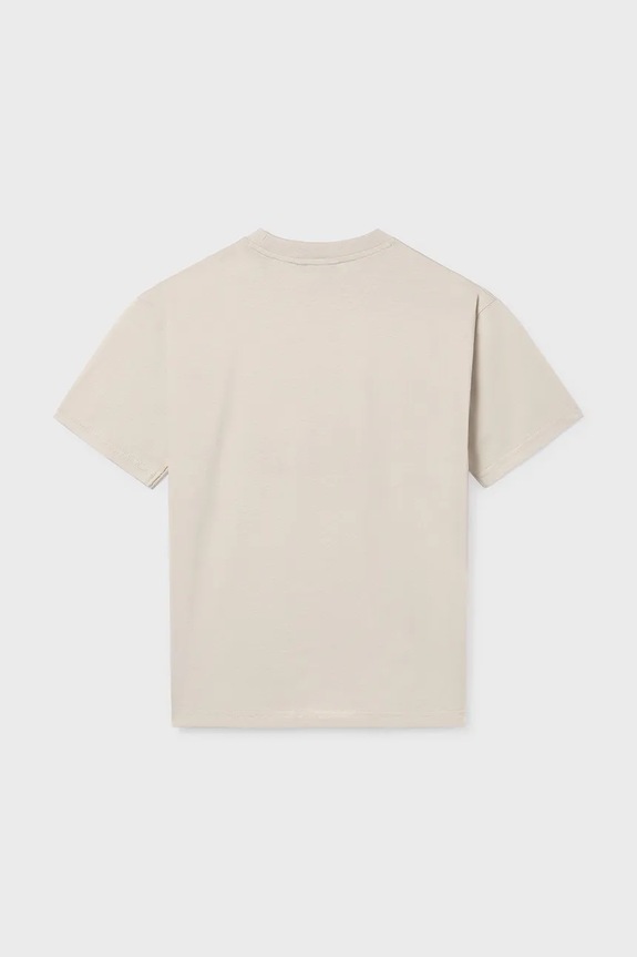 Chłopiec Mayoral t-shirt bawełniany dziecięcy 6035.7F.Junior.PPY2 beżowy