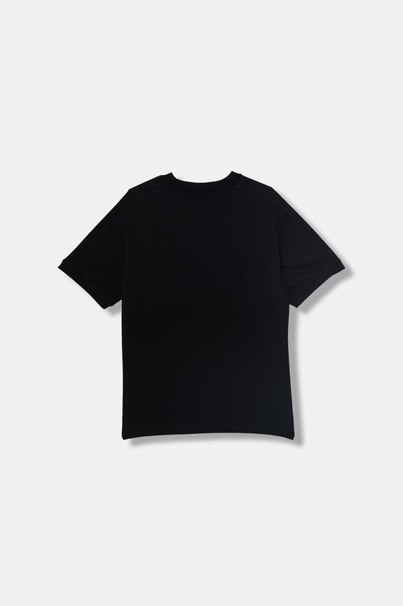 EA7 Emporio Armani T-shirt gyerek pamut 7B000251.AF10375 fekete SS26