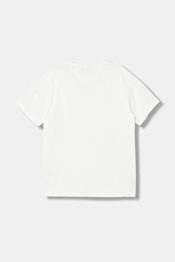 Băieți Emporio Armani tricou de bumbac pentru copii EB000943.AF13715 alb