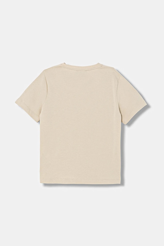 Băieți Emporio Armani tricou de bumbac pentru copii EB000943.AF13715 bej