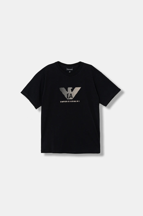 Băieți Emporio Armani tricou de bumbac pentru copii 3-pack EB001319.AF14503 turcoaz