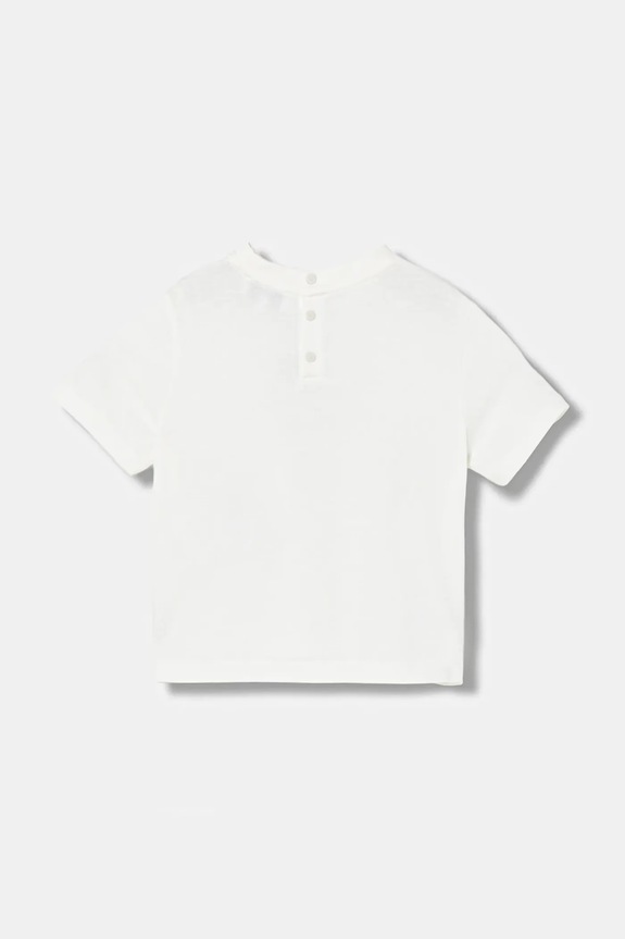 Emporio Armani tricou din bumbac pentru bebeluși 3-pack EB001324.AF14503 turcoaz