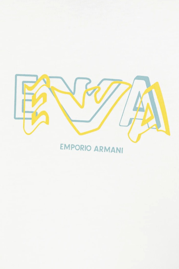 Emporio Armani tricou de bumbac pentru copii 2-pack EB001343.AF14503