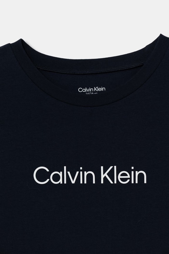 Calvin Klein Underwear osnovna kratka majica otroška bombažno-elastanska 2-paket B70B700513.PPY2