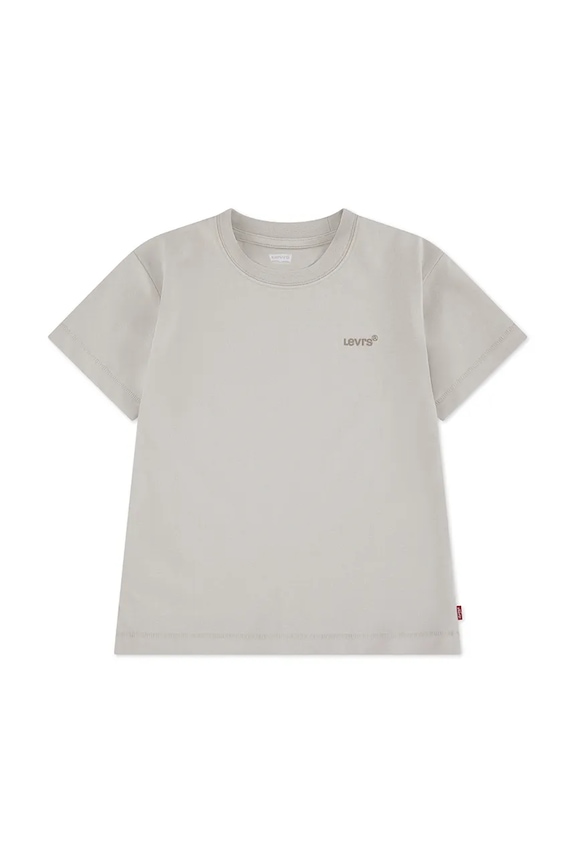 Dječja majica kratkih rukava Levi's RED TAB VINTAGE TEE okrugli bež 8EP595