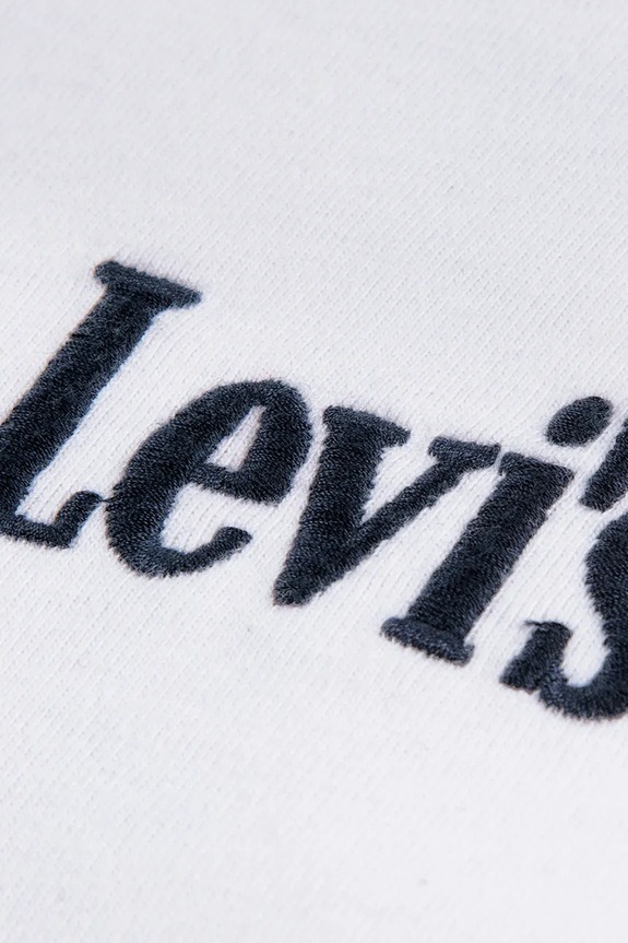Παιδικό μπλουζάκι Levi's CLASSIC AND CLEAN TEE λευκό 8EP758