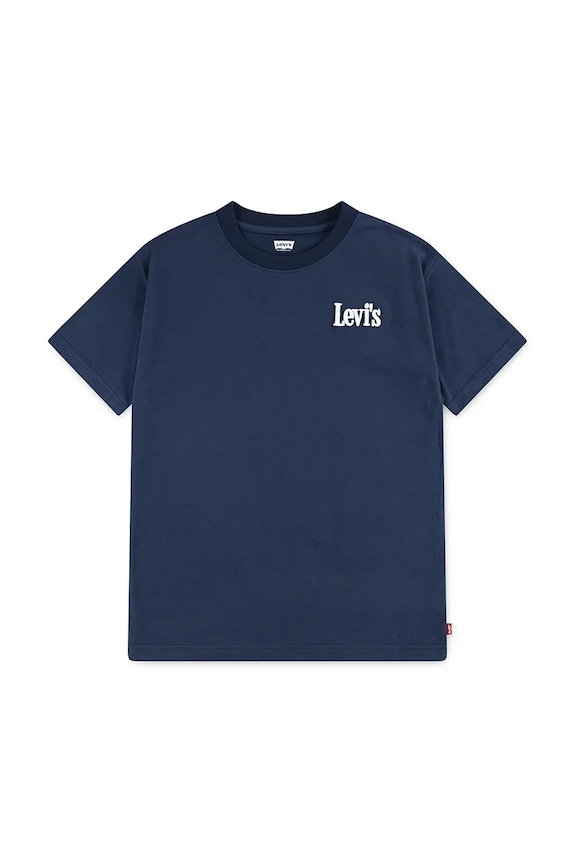 Levi's tricou copii CLASSIC AND CLEAN TEE uni bleumarin 9EP758