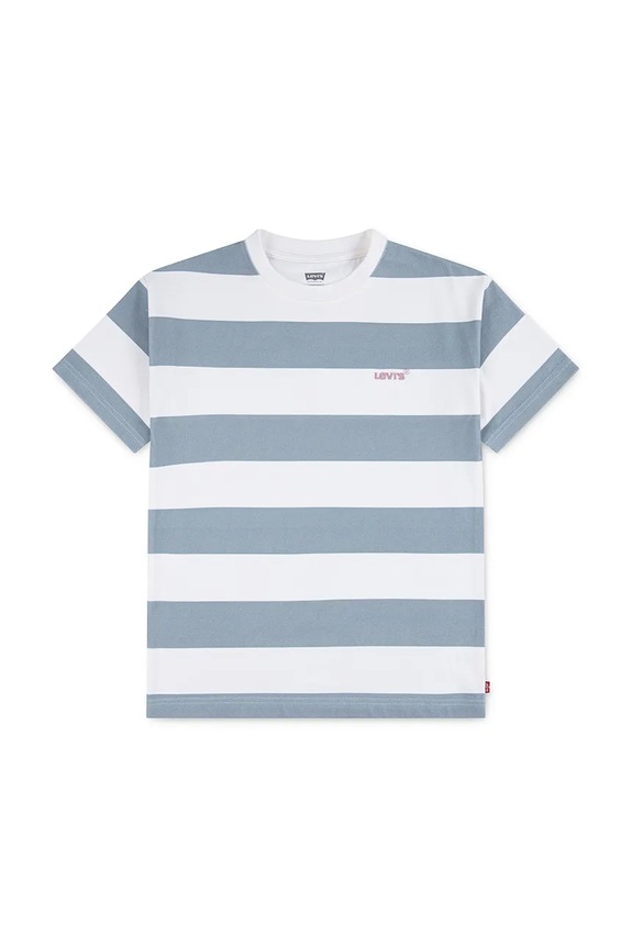 Παιδικό μπλουζάκι Levi's BIG STRIPE TEE 8EP864 μπλε SS26