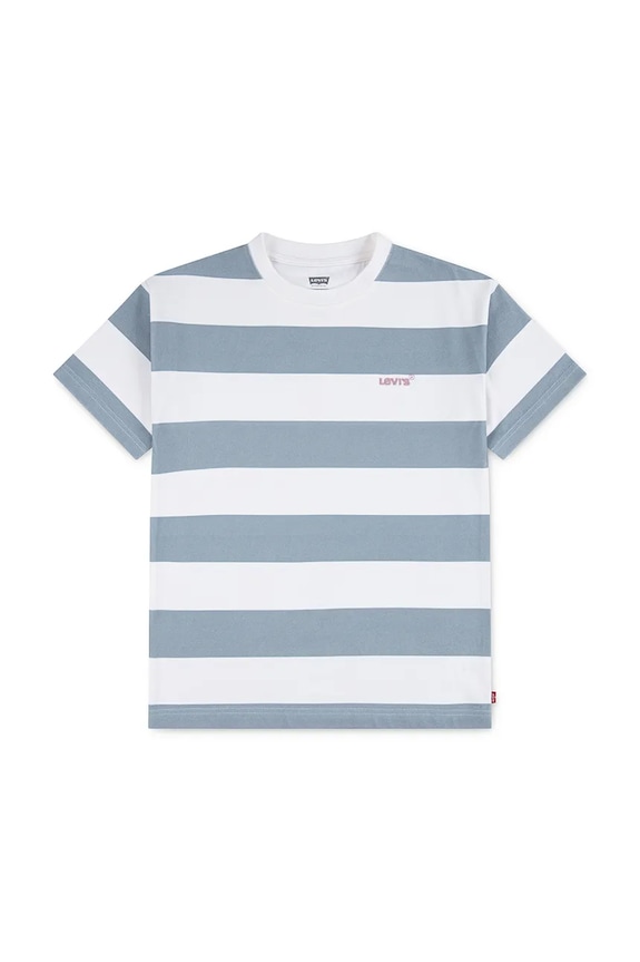 Παιδικό μπλουζάκι Levi's BIG STRIPE TEE 8EP864 μπλε SS26
