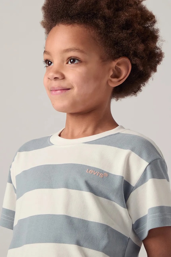 Παιδικό μπλουζάκι Levi's BIG STRIPE TEE 8EP864
