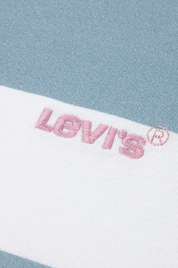 Παιδικό μπλουζάκι Levi's BIG STRIPE TEE μπλε 8EP864