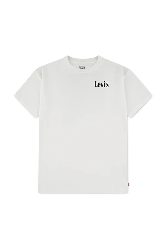 Dječja majica kratkih rukava Levi's AQUATIC LOUNGE TEE 9ER095 bež SS26