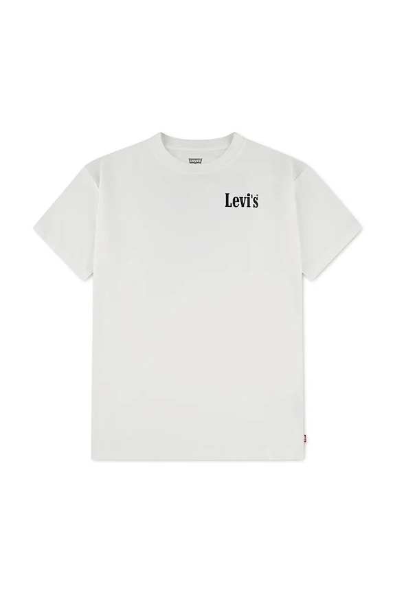 Dječja majica kratkih rukava Levi's AQUATIC LOUNGE TEE 9ER095 bež SS26