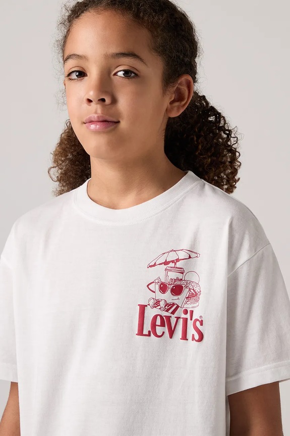 Παιδικό μπλουζάκι Levi's BURGER MEAL TEE 9ER096