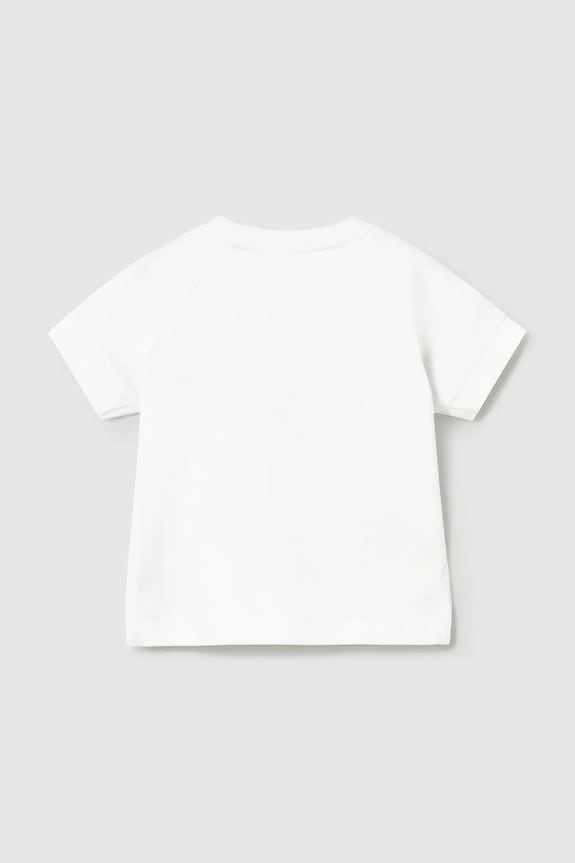 Chłopiec Mayoral Newborn t-shirt bawełniany niemowlęcy 2-pack 1074.1P.Newborn.PPY2 żółty