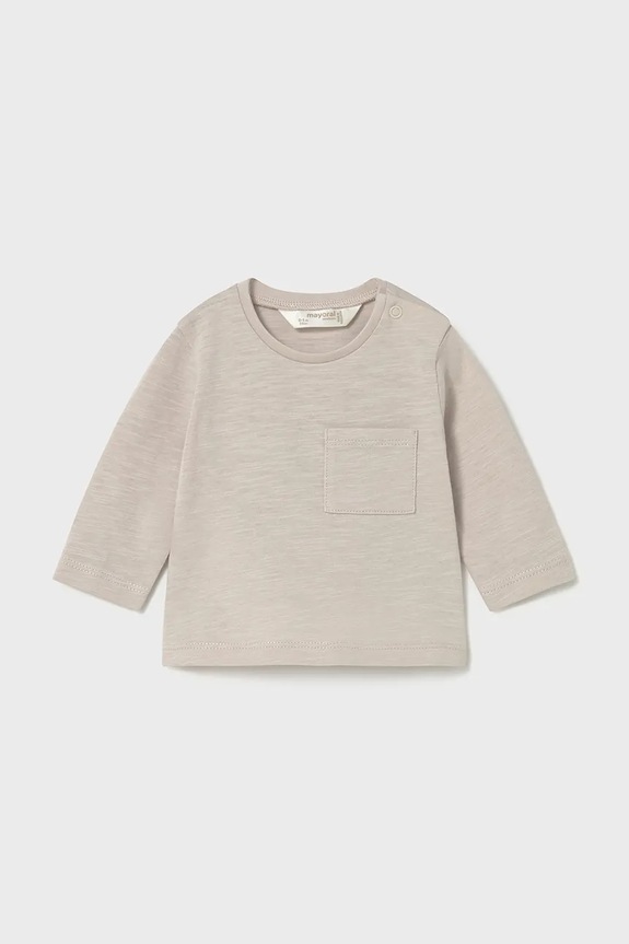 Mayoral Newborn longsleeve bebeluși print bej 1075.1L.Newborn.PPY2