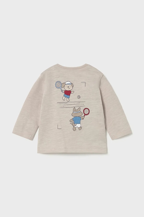 Mayoral Newborn longsleeve bebeluși 1075.1L.Newborn.PPY2 bej SS26