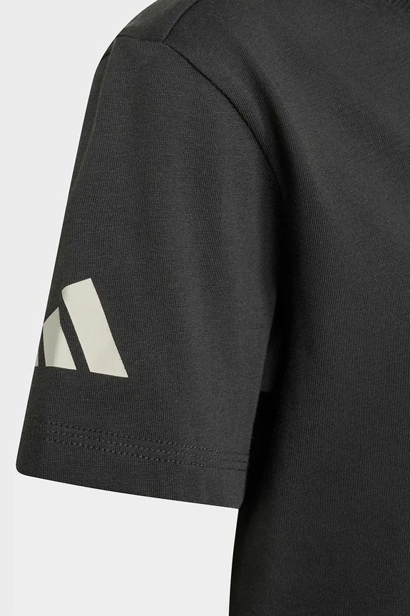 Chłopiec adidas Performance t-shirt dziecięcy bawełniany AUDI KE6782 czarny