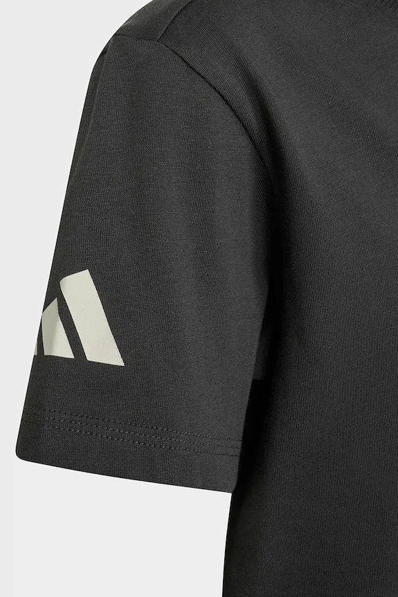 Chłopiec adidas Performance t-shirt dziecięcy bawełniany AUDI KE6782 czarny
