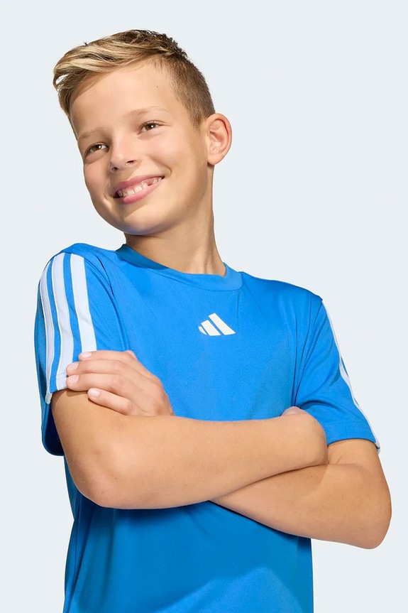 adidas t-shirt dziecięcy KB6817 niebieski