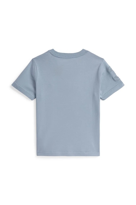 Detské bavlnené tričko Polo Ralph Lauren 322832907505 modrá SS26