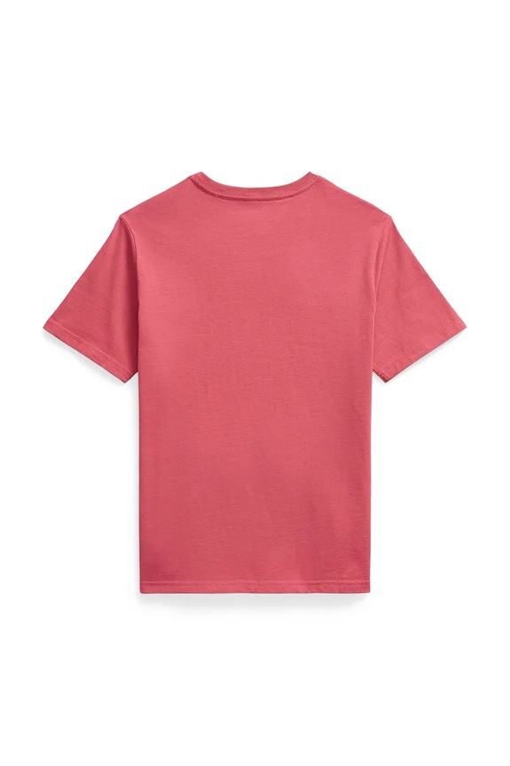 Polo Ralph Lauren t-shirt bawełniany dziecięcy 323832904512 czerwony SS26