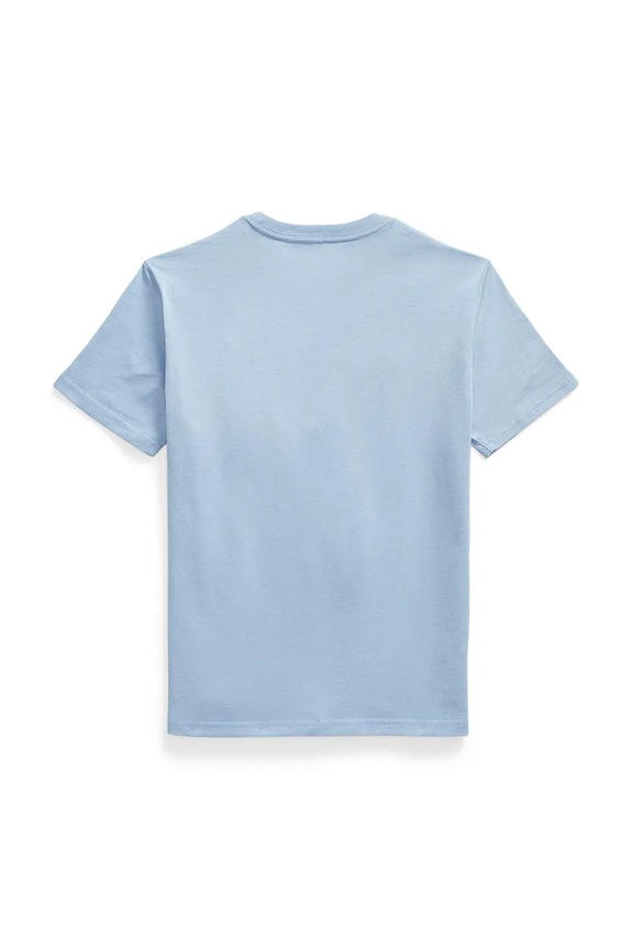 Polo Ralph Lauren tricou de bumbac pentru copii 323832907506 albastru SS26