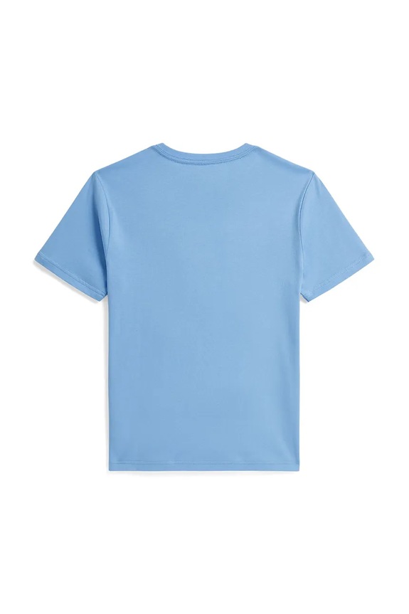 Polo Ralph Lauren t-shirt basic dziecięcy bawełniany 323837629502 niebieski SS26