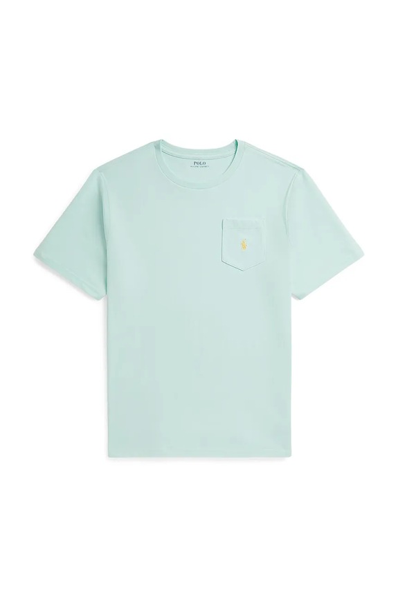 Polo Ralph Lauren majica za djecu od pamuka tirkizna 323970333501