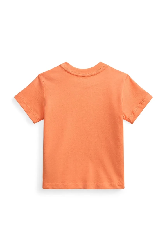 Polo Ralph Lauren póló gyerek pamut 320B13589001 narancssárga SS26