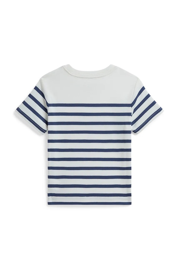 Polo Ralph Lauren tricou de bumbac pentru copii 322A12278001 alb SS26