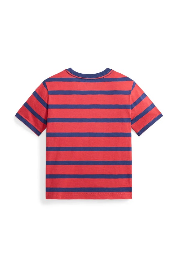 Детская хлопковая футболка Polo Ralph Lauren 322A12284001 красный SS26