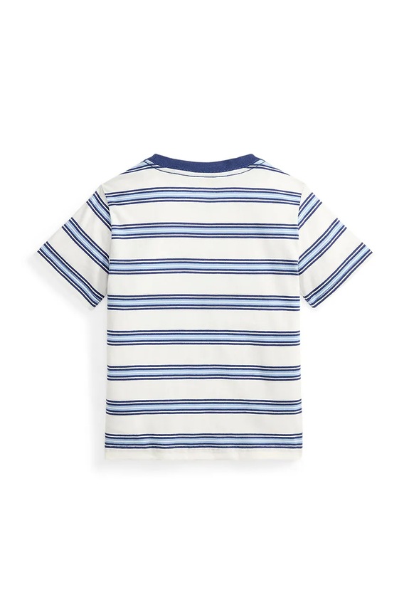 Chłopiec Polo Ralph Lauren t-shirt basic dziecięcy bawełniany 322A12297001 biały