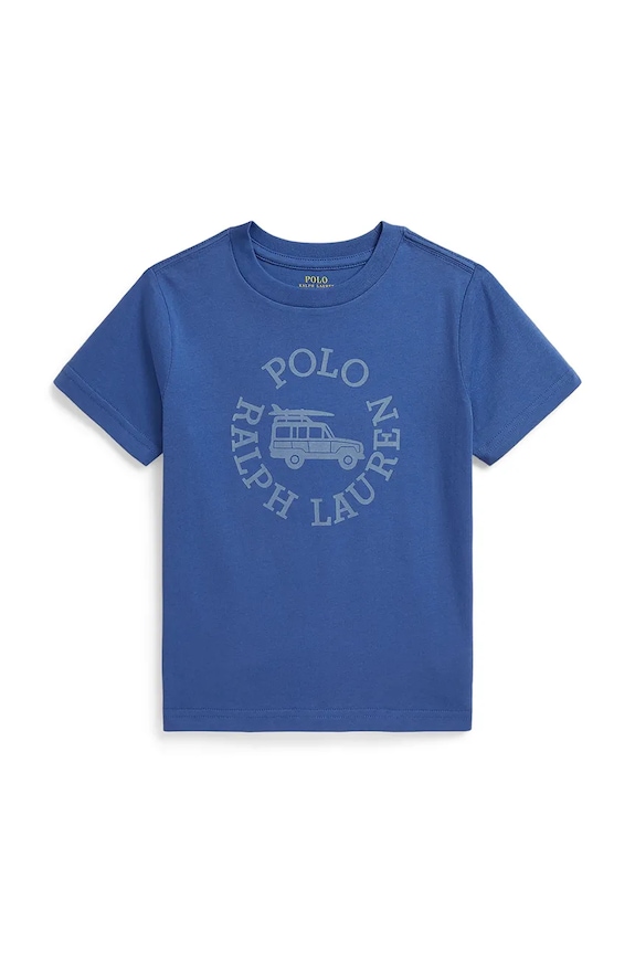 Polo Ralph Lauren majica za djecu od pamuka 322B13601001 plava SS26