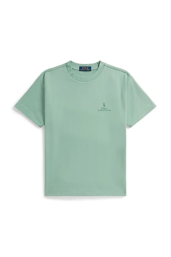 Polo Ralph Lauren tricou de bumbac pentru copii 323A12286002 turcoaz SS26