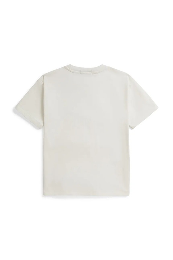 Chłopiec Polo Ralph Lauren t-shirt bawełniany dziecięcy 323A12286004 biały