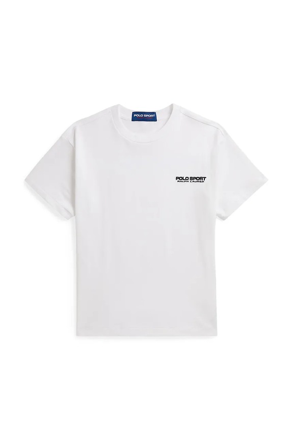Polo Ralph Lauren basic majica kratkih rukava za djecu od pamuka bijela 323P01532500