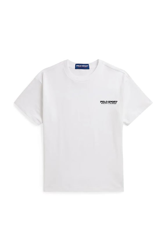 Polo Ralph Lauren basic majica kratkih rukava za djecu od pamuka bijela 323P01532500