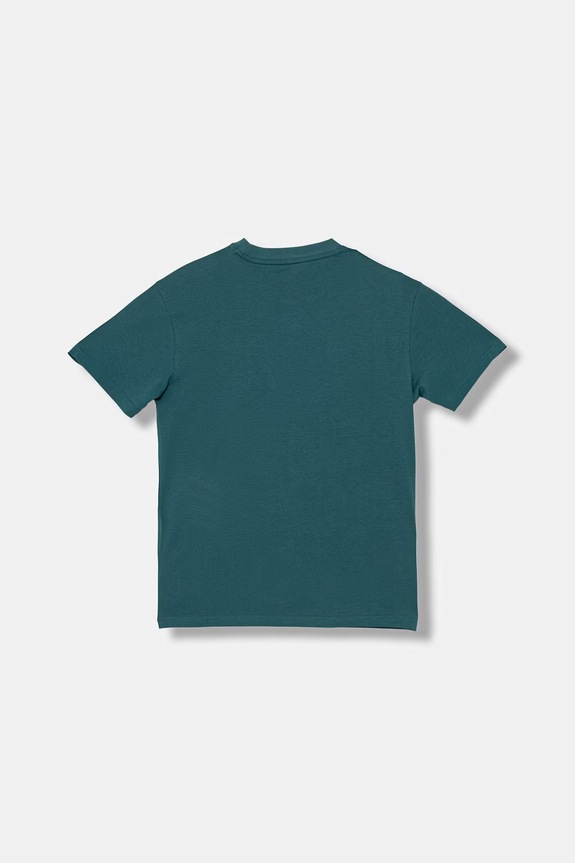 Puma t-shirt bawełniany dziecięcy ESS Small No. 1 Logo 684920 turkusowy SS26