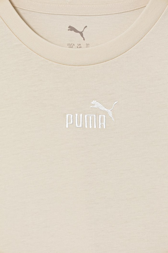 Chłopiec Puma t-shirt bawełniany dziecięcy ESS Small No.1 Logo 692975 beżowy