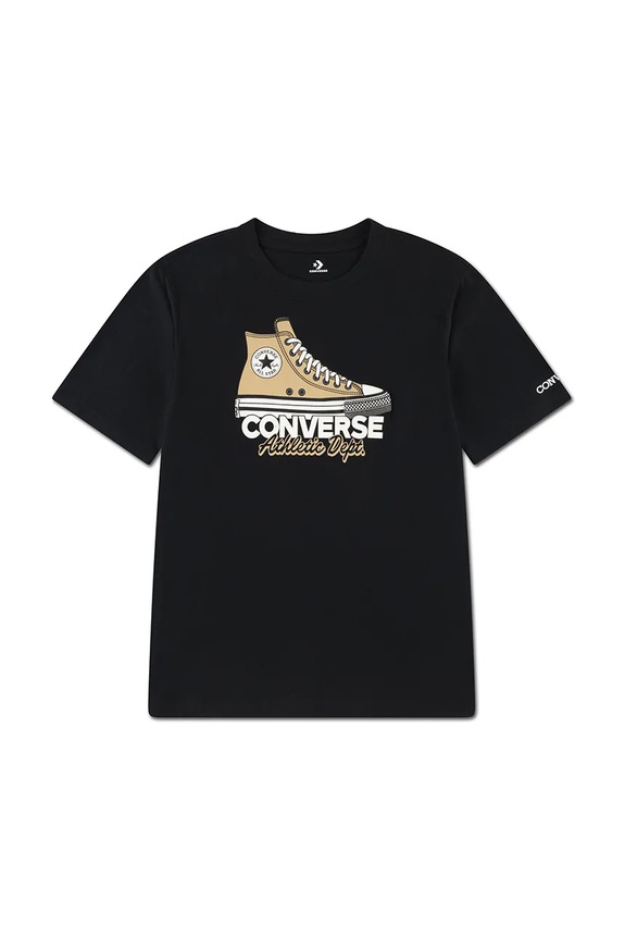 Converse tricou copii print negru 9CH948