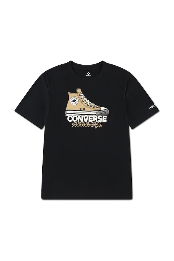 Converse tricou copii print negru 9CH948