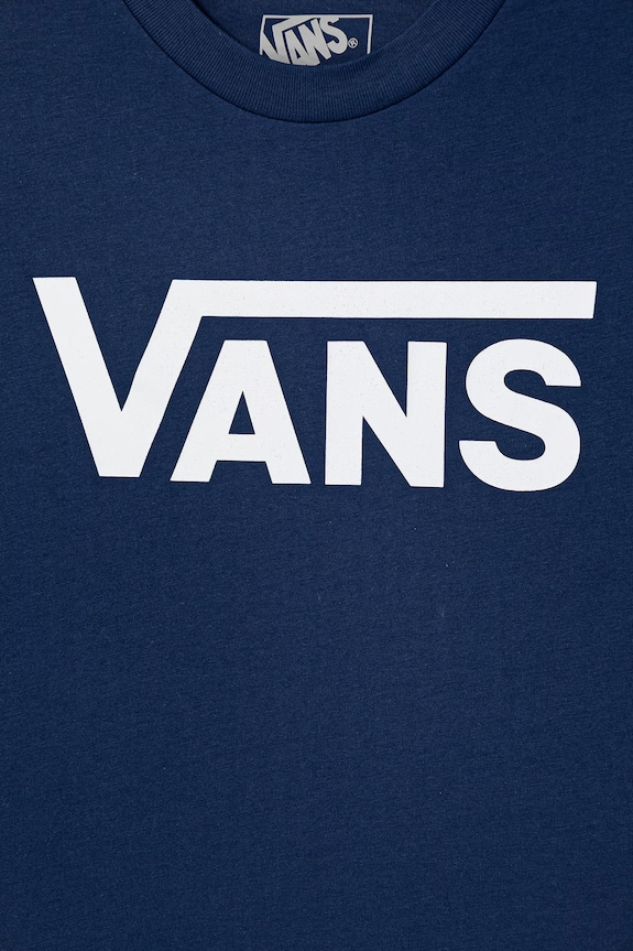 Chłopiec Vans t-shirt bawełniany dziecięcy VN000IVFFOB1 granatowy