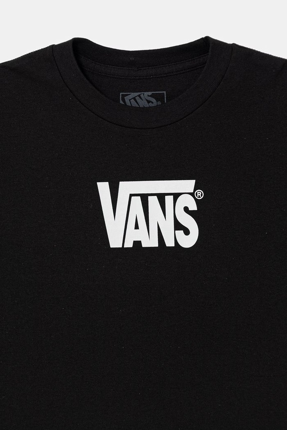 CHLAPEC Dětské bavlněné tričko Vans VN000T4VBLK1 černá