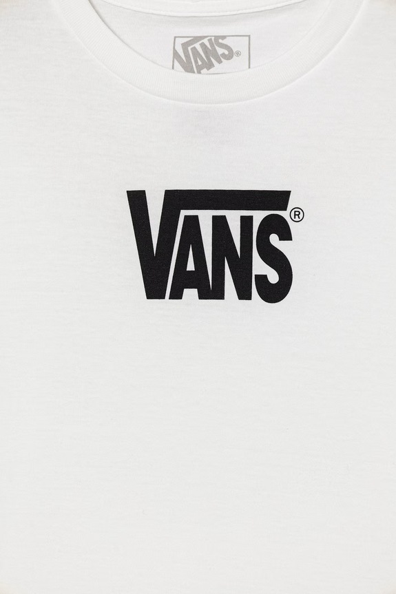 CHLAPEC Dětské bavlněné tričko Vans VN000T4VWHT1 bílá