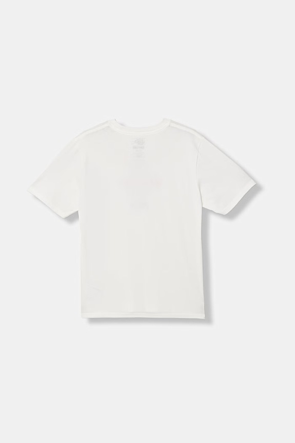 Vans t-shirt bawełniany dziecięcy VN000TBBWHT1 biały SS26