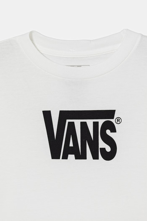 Chłopiec Vans t-shirt bawełniany dziecięcy VN000TF0WHT1 biały