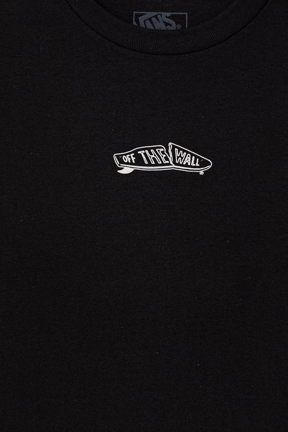 Chłopiec Vans t-shirt bawełniany dziecięcy VN000TN5BLK1 czarny
