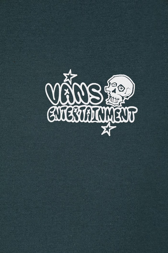Αγορίστικα Παιδικό βαμβακερό μπλουζάκι Vans VN000TNYFRJ1 τιρκουάζ