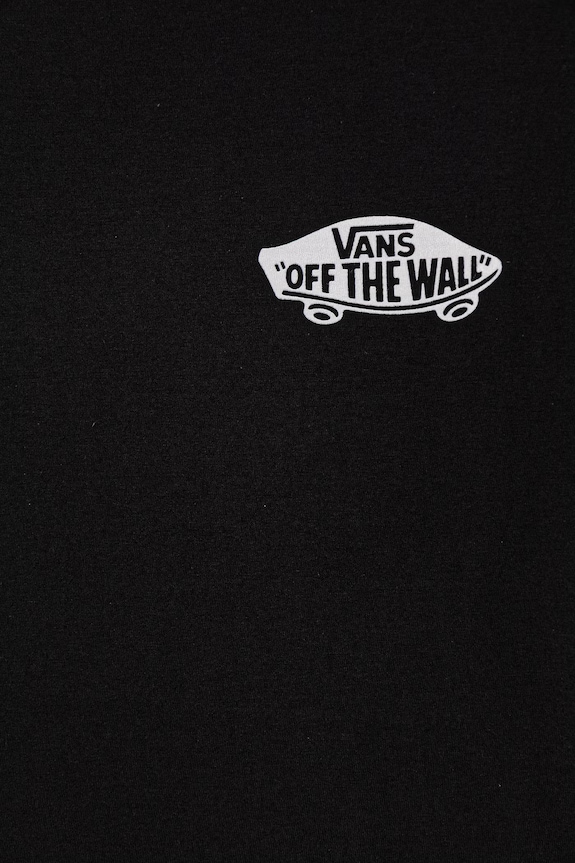 Chłopiec Vans t-shirt bawełniany dziecięcy VN000TTKBLK1 czarny